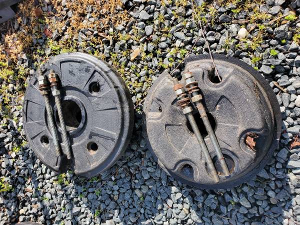 WHEEL WEIGHTS FOR RIDING LAWN MOWER 1