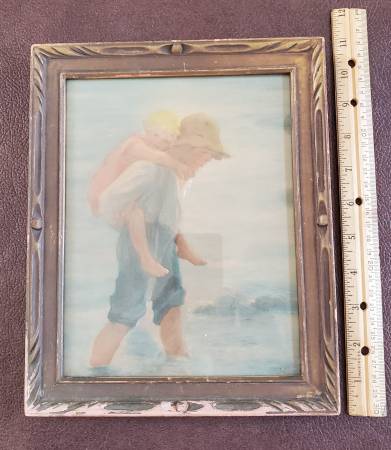 Adam Emory Albright (1862-1957) Lithograph Circa 1900-1920 1