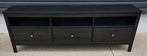Large solid pine TV stand 1