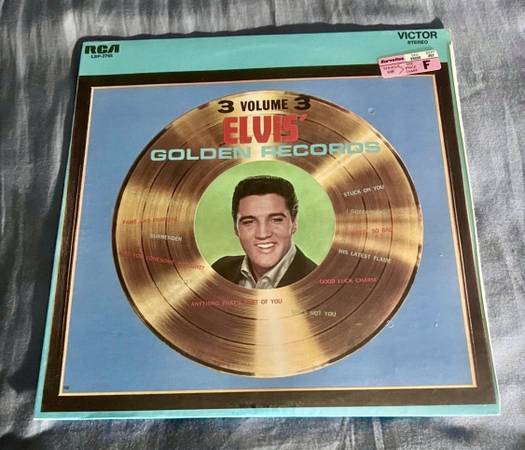Elvis' Volume 3 “Golden Records” Sealed LP Album 1963 LSP-2765 RCA