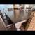 Solid wood farmhouse dining table 9 thumbnail