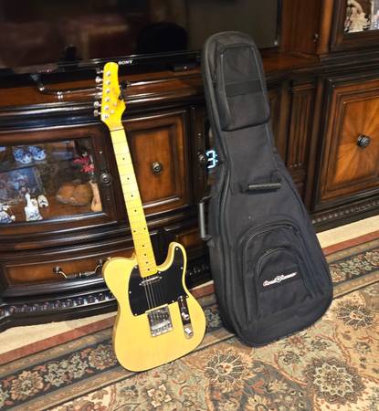 Xaviere Electric Guitar And Case - $225 (Sioux Falls)63471124218115121