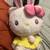 Easter bunny hello kitty plushie 2 thumbnail
