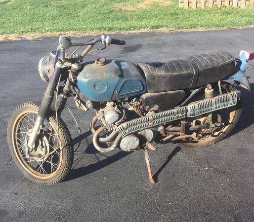 HONDA SCRAMBLER MID SIXTIES