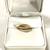 Vintage great condition preowned 14 karat gold diamond ring. Size 4. 1 thumbnail