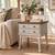 Ethan Allen Solid Wood 2-Drawer Side Table – Refinished 9 thumbnail