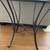 Pier One Glass and Wrought Iron Side Table 2 thumbnail