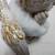 Glazed Ceramic Cherub Angel Decorative Statue - Thinking 13 thumbnail