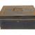 Antique 1920s Tin Metal Bank Cash Document Box, Vintage Security Box 5 thumbnail