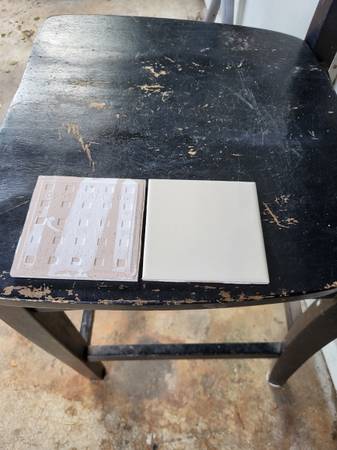 White glossy tile 2 3/4 boxes 1