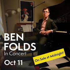 Ben Folds Concert Tickets 1