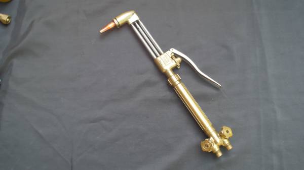 Vintage Harris Cutting Torch #1100, Handle #1000 c.1990 1