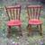 Pair of solid maple chairs by Hale of Vermont 1960's 1 thumbnail