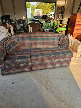 Plaid Sofa 1