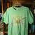 Vintage Jerzees Activewear L green short-sleeved t-shirt with a "NK Air" 1 thumbnail