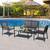 New 4 Pieces Outdoor Patio Furniture Set Conversation Set with Glass Coffee Tabl 3 thumbnail
