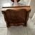 Antique oak plant stand 4 thumbnail