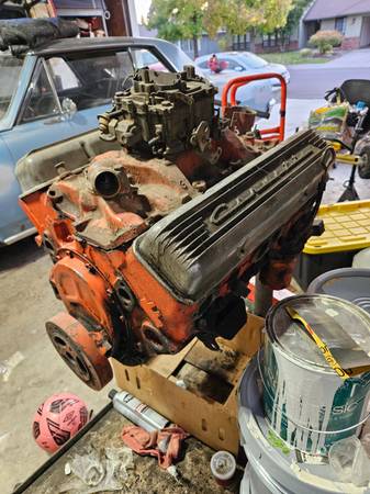 1968 327 corvette engine. 1