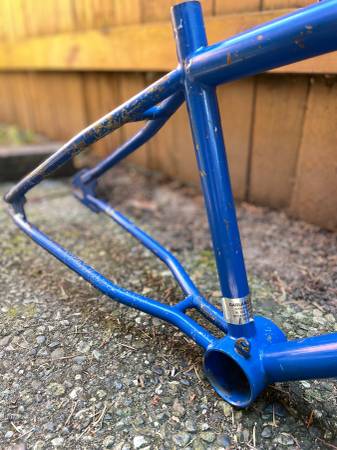 Old School 1988 Schwinn Predator Aerostar BMX Frame Set 20” mini - $50 (Alki West Seattle)63471362847233123