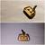70's Terex GM Crown Insignia Necklace Charm 1 thumbnail
