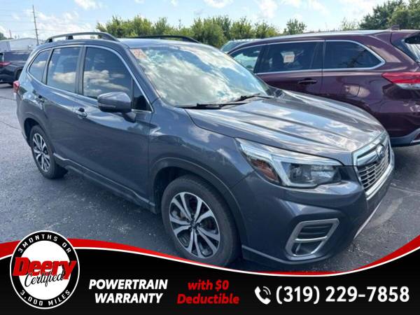 Certified 2021 Subaru Forester Limited Magnetite Gray Metallic 1