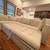 Sectional pop out sleeper sofa with matching swivel chair 1 thumbnail