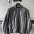 Men's Black Leather Motorcycle Jacket - Harley Davidson FXRG (XL) 1 thumbnail