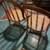 Antique Oak caned chairs  (2) 2 thumbnail