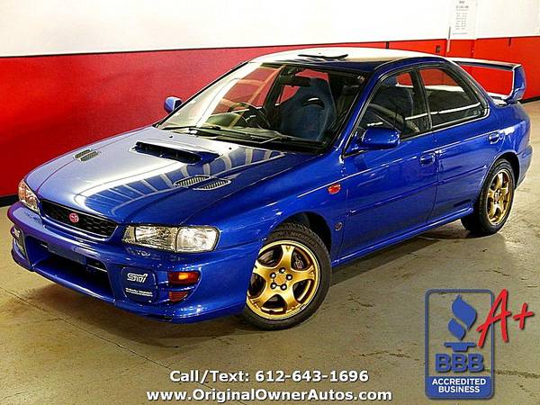 1 2000 Subaru Impreza WRX STi TYPE RA DCCD AUTHENTIC 1