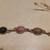 Vintage Scarab 8" Bracelet 9 stones 12kt GF 1 thumbnail