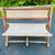 Mid Century Boho Patio Bench Stool Set Foldable Solid Wood 11 thumbnail