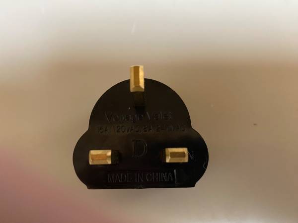 Overseas Electrical Plug Adaptor 1