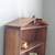 hard maple wood CURIO CABINET for wall or tabletop 3 thumbnail