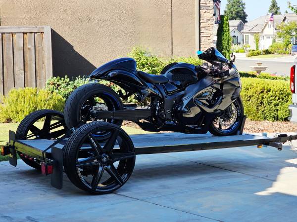*~*CUSTOM MOTORCYCLE TRAILER*~* 1