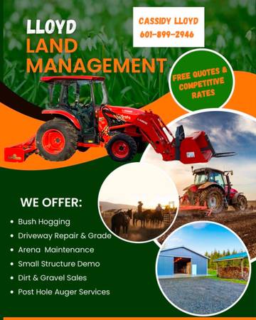 Bush Hogging and Land Management Services 1