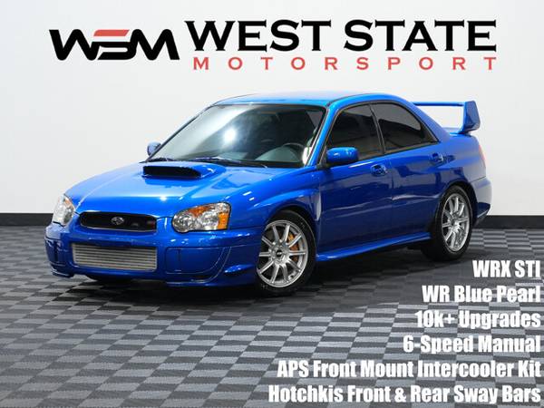2004 SUBARU IMPREZA WRX STI SEDAN 4D 1