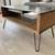 Industrial style Coffee Table (Wood and Floating Steel Top ) 1 thumbnail