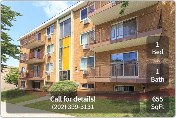 $1,399 / 1br - 655ft2 - Every day's a staycation in our charming 1 BR homes! (Washington - Near E Capitol St)63779442014467121