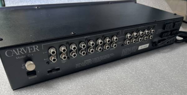 Carver Model C-1 Sonic Holography Preamplifier HiFi Control PreAmp - $250 (san jose south)63471479035779121