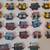 Thomas The Tank Engine Toy Storage Bag/Train Play Mat With 36 Mini Tra 2 thumbnail