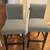 Bar Stools in Gray - set of 2 4 thumbnail