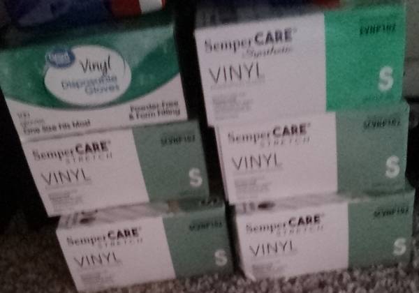 SEMPER CARE STRETCH VINYLE GLOVES 1