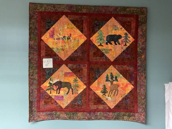 Quilted wallhangings 1