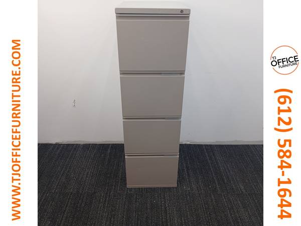4 Drawer Vertical File Cabinet (#7324) 1