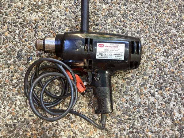 WEN Variable Speed 1.2" Reversible Drill 1