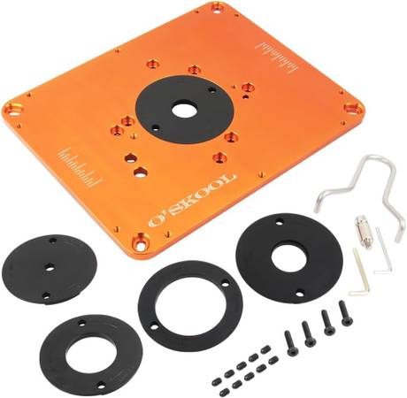 O'Skool Router Table Insert Plate 1