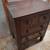 Rustic 4-Drawer Nightstand — Solid Reclaimed Wood, Iron Ring Pulls. 4 thumbnail