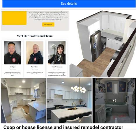NYC Home Renovation • Licensed Contractor * COOP CONDOS APPROVED 1