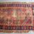 Antique 19th century Caucasian carpet or runner in blue and red 8 thumbnail