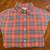 Faherty Mens M Cotton Plaid Long Sleeve Shirt 1 thumbnail
